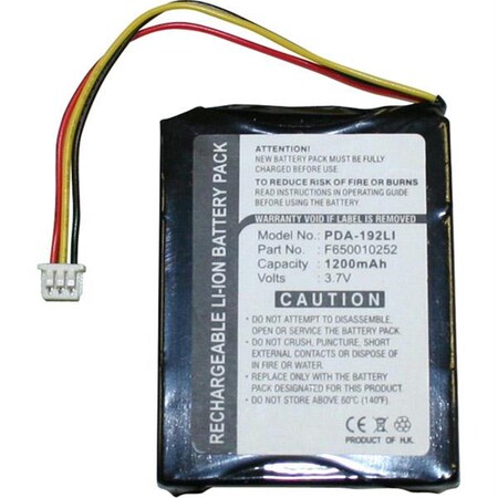 Ultralast REPLACEMENT GPS BATTERYREPLACEMENT F650010252 BATT - PDA-192LI